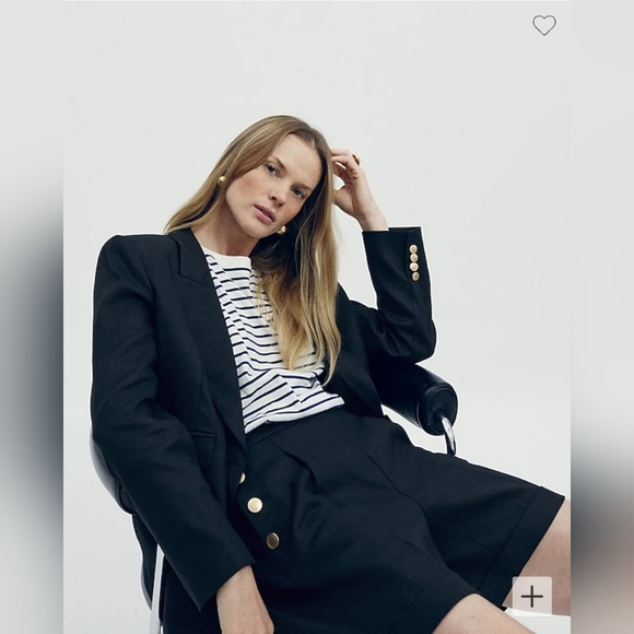 NWT J. Crew Sailor pleated short in stretch linen blend, size 00 - Picture 3 of 7